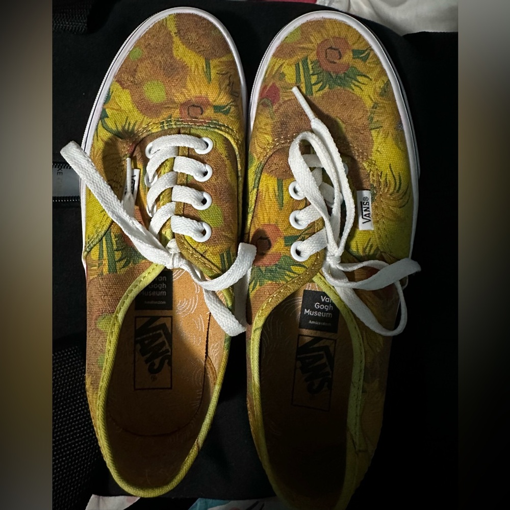 Vans x  Van Gogh Museum collection (sunflower) most beautiful shoes